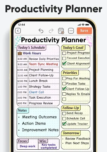 Скриншот 5 — Daily Planner, To Do List