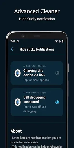 Скриншот 2 — FocusX:блокировщик уведомлений