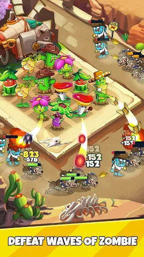 Скриншот 2 — Plant Kingdom - Rise Of Zombie