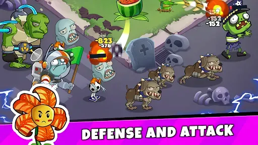 Скриншот 6 — Plant Kingdom - Rise Of Zombie