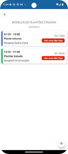 Скриншот 3 — Plantãozinho