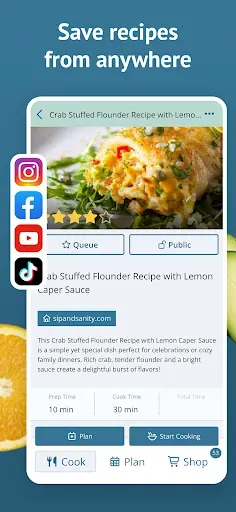 Скриншот 2 — Plan to Eat: Meal Planner