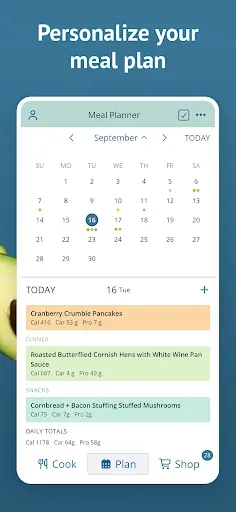 Скриншот 3 — Plan to Eat: Meal Planner