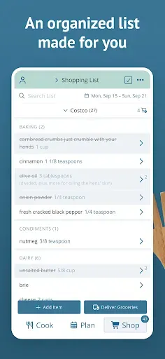 Скриншот 4 — Plan to Eat: Meal Planner