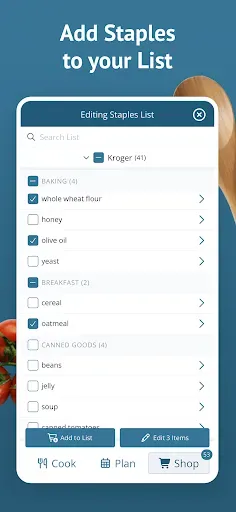Скриншот 7 — Plan to Eat: Meal Planner