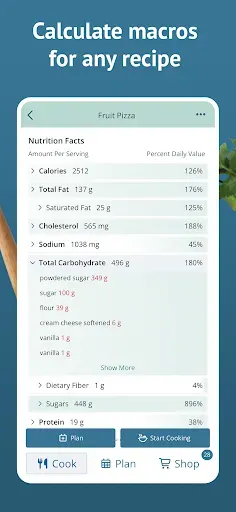 Скриншот 8 — Plan to Eat: Meal Planner