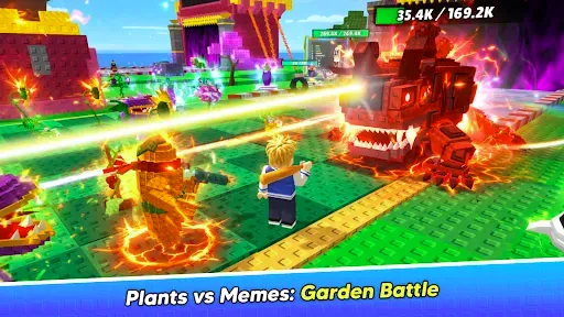 Скриншот 1 — MemeBlox World: Minigames
