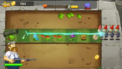 Скриншот 1 — Plants Shooter Defense War