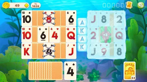 Скриншот 8 — Undersea Solitaire Tripeaks