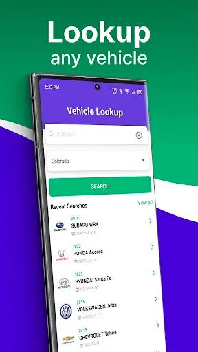 Скриншот 1 — Plate Lookup