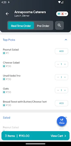 Скриншот 3 — Platos - Cafeteria Redefined