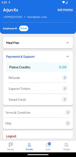 Скриншот 5 — Platos - Cafeteria Redefined