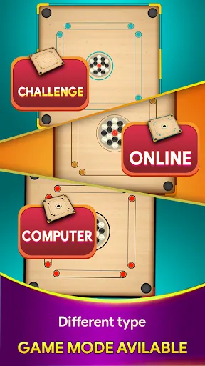 Скриншот 2 — Carrom board game - Carrom Pro