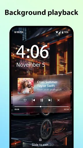 Скриншот 7 — плеер для музыки - mp3 плеер
