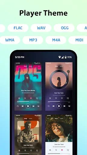 Скриншот 8 — плеер для музыки - mp3 плеер