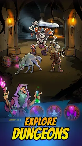 Скриншот 5 — Mobile Dungeon: RPG Crawler