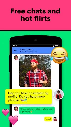 Скриншот 4 — Gaudi: Gay Guys, Chat & Dating
