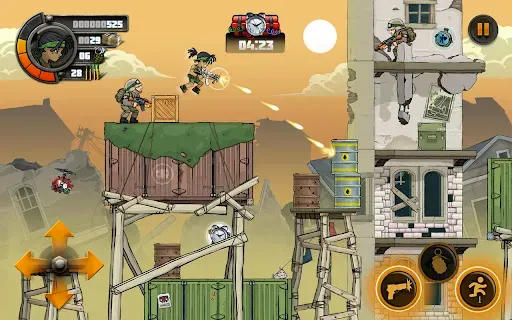 Скриншот 1 — Metal Soldiers 4 Pro