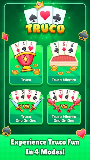 Скриншот 1 — Truco King Offline