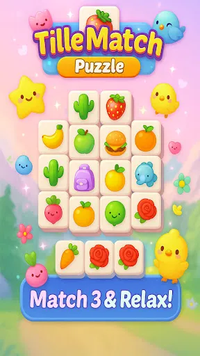 Скриншот 4 — Tile Match 3 - Puzzle Game