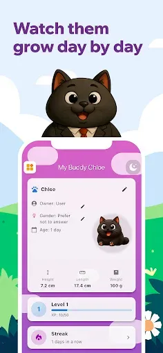 Скриншот 3 — Tabby: Self-Care Pet