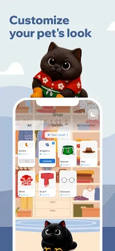 Скриншот 4 — Tabby: Self-Care Pet