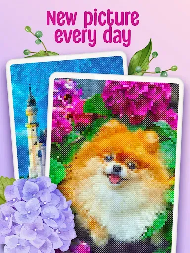 Скриншот 7 — Cross-Stitch: Coloring Book