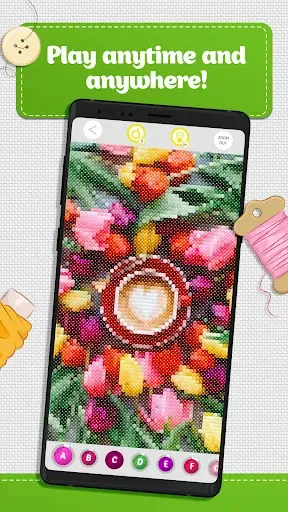 Скриншот 5 — Cross Stitch Coloring Art