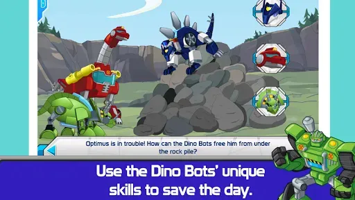 Скриншот 4 — Transformers Rescue Bots: Dino