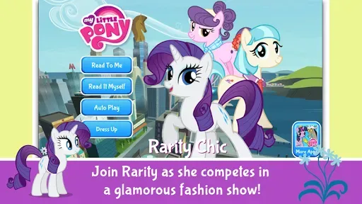 Скриншот 1 — MY LITTLE PONY: Rarity Chic