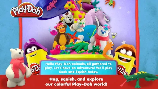 Скриншот 1 — Play-Doh Seek and Squish