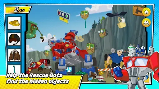 Скриншот 1 — Transformers Rescue Bots!