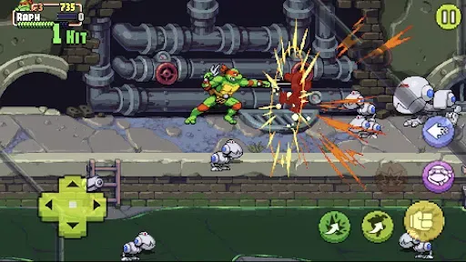 Скриншот 3 — TMNT: Shredder's Revenge