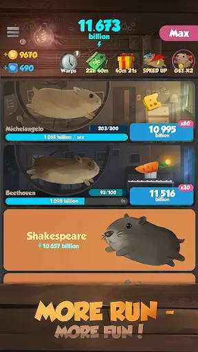 Скриншот 6 — Hamsters: Idle Game