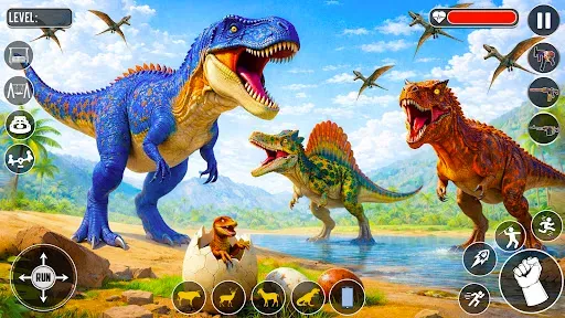 Скриншот 8 — Dinosaur Family Hunting Game