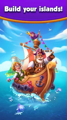 Скриншот 8 — Royal Island: PvP Match 3 Game