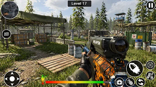 Скриншот 1 — FPS War Strike: Sniper Shooter