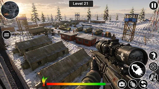 Скриншот 2 — FPS War Strike: Sniper Shooter