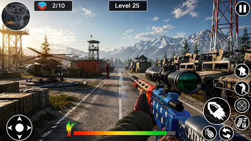 Скриншот 3 — FPS War Strike: Sniper Shooter