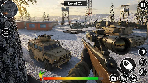 Скриншот 4 — FPS War Strike: Sniper Shooter