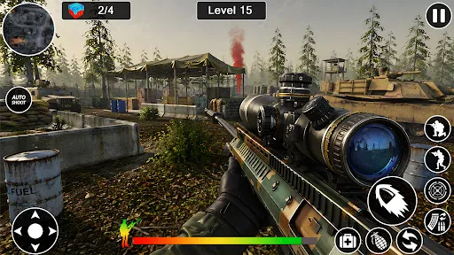 Скриншот 7 — FPS War Strike: Sniper Shooter