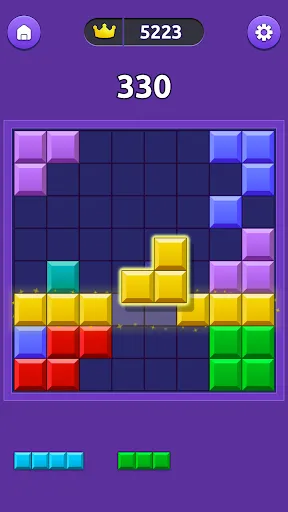 Скриншот 1 — Block Blitz: Puzzle Adventure