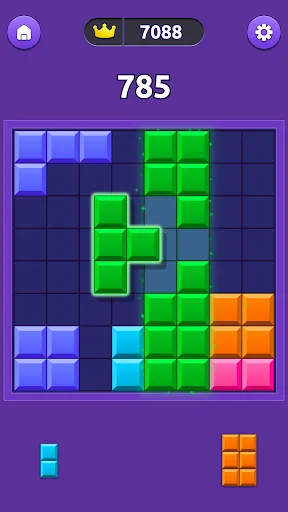 Скриншот 2 — Block Blitz: Puzzle Adventure