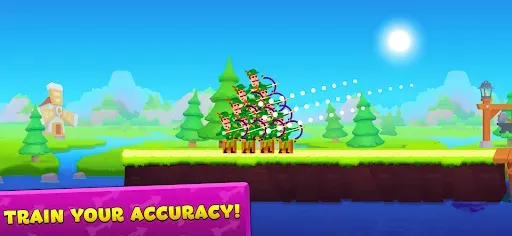 Скриншот 1 — 300 Bowmen - PvP Battles