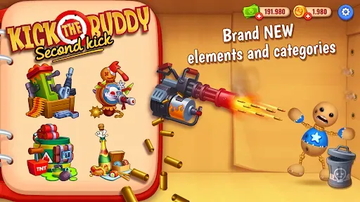 Скриншот 4 — Kick the Buddy: Second Kick