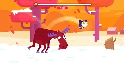 Скриншот 3 — Bouncemasters: прыжки пингвина
