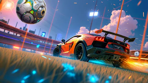 Скриншот 6 — Rocket Car: Car Ball Games