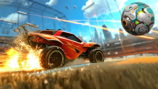 Скриншот 7 — Rocket Car: Car Ball Games
