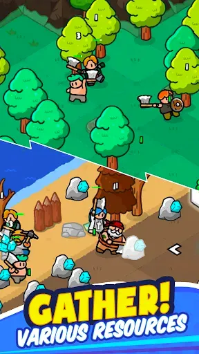Скриншот 2 — Rumble Heroes - Adventure RPG