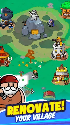 Скриншот 3 — Rumble Heroes - Adventure RPG